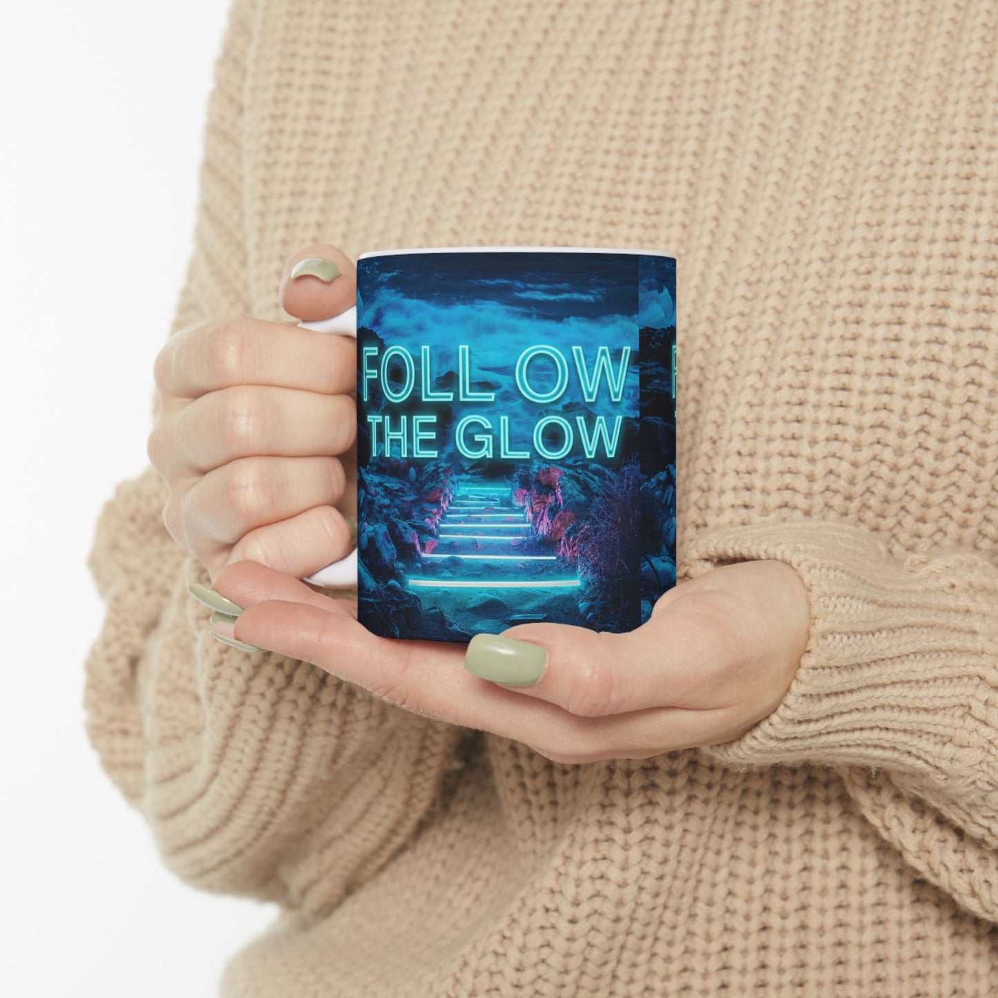 Follow The Glow Ceramic Mug (11oz/15oz)