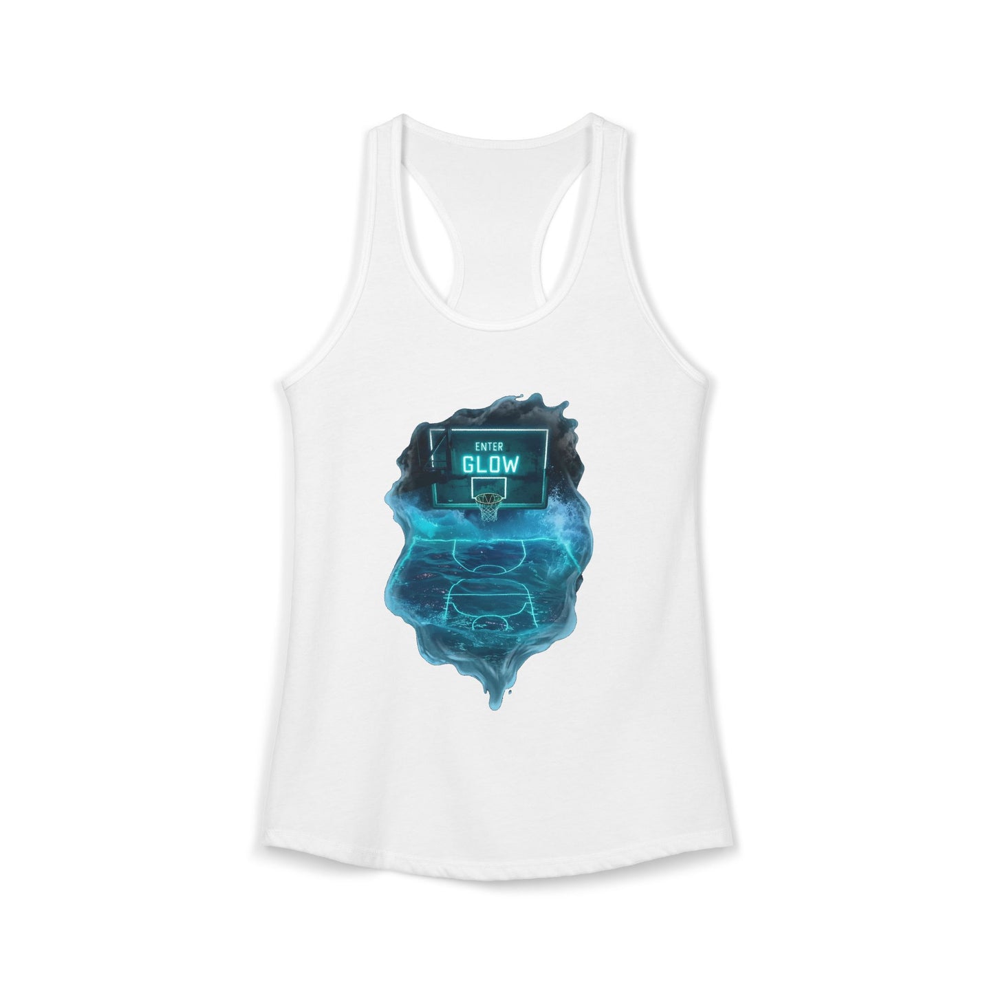 Enter The Glow Women's Ideal Racerback Tank