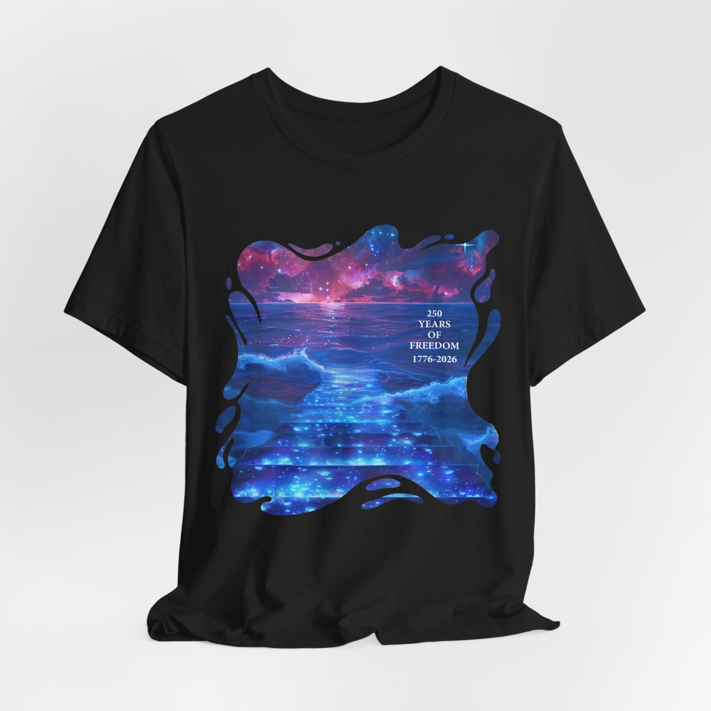 250 Years of Freedom 1776-2026 Independence Day USA Unisex Tee