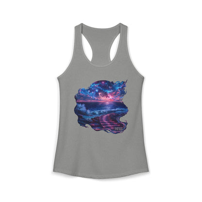 250 Years of Freedom 1776-2026 Independence Day USA Women's Ideal Racerback Tank