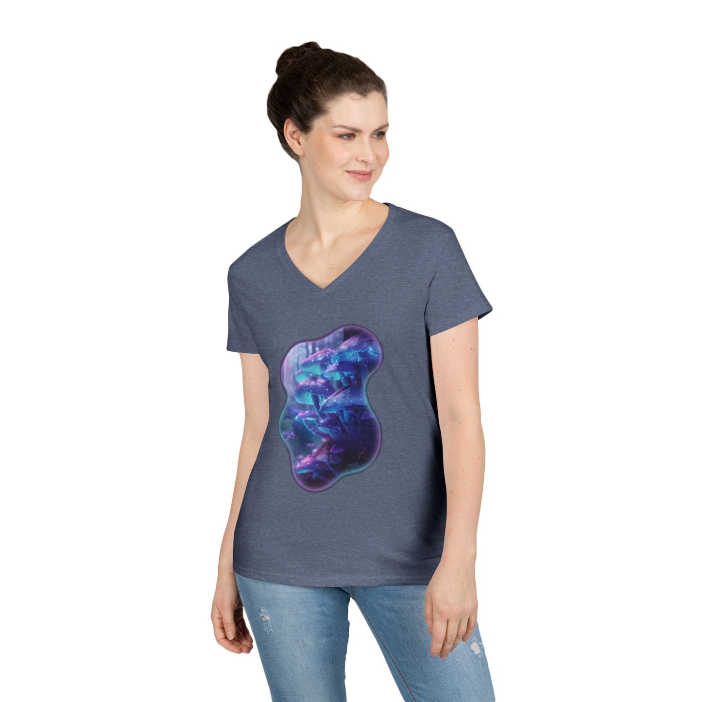 Be The Light of The World Women's V-Neck Tee
