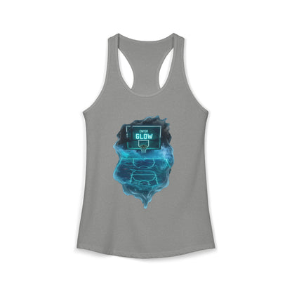 Enter The Glow Women's Ideal Racerback Tank