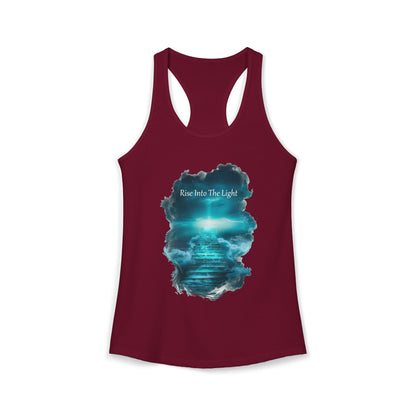 Rise Into The Light Women's Ideal Racerback Tank