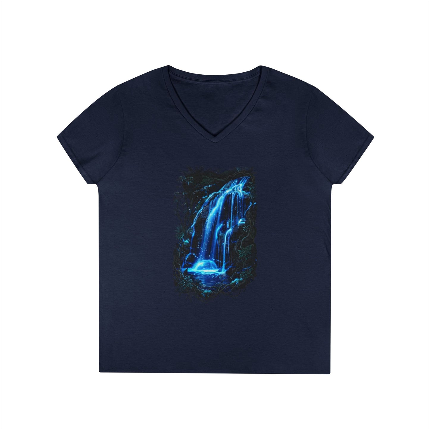 Fluid of Light Women's V-Neck Tee
