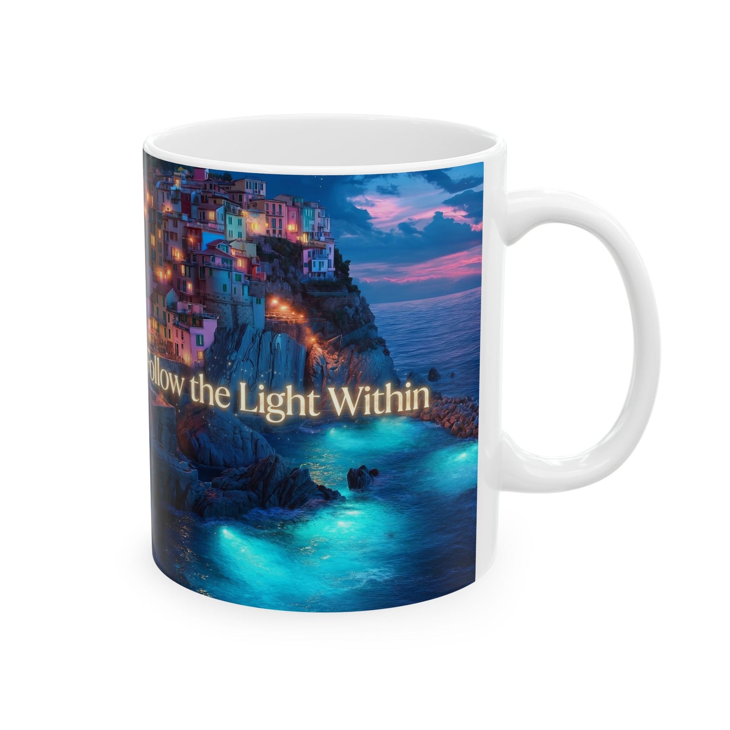 Follow The Light Within - 2 Ceramic Mug (11oz/15oz)