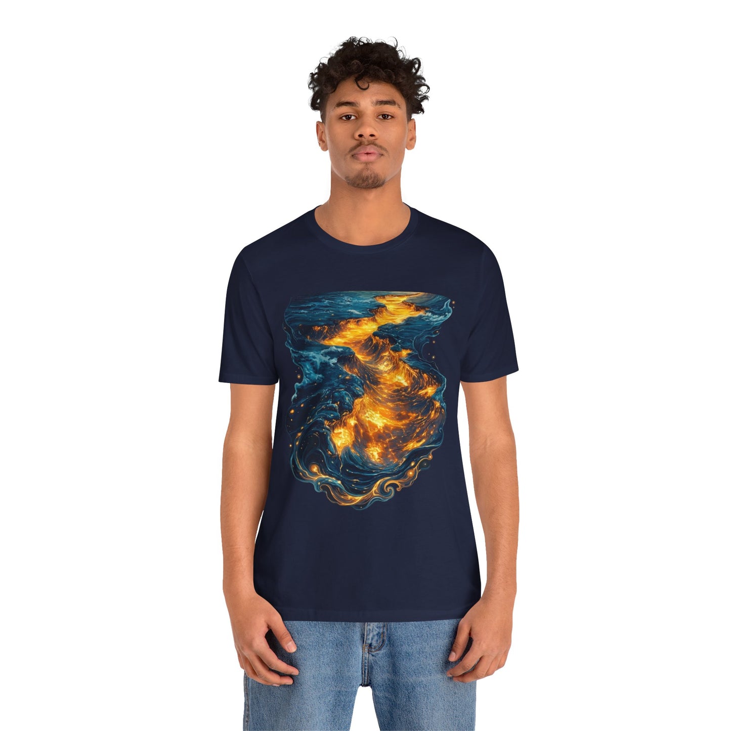 Lava Makes It Path Unisex Tee