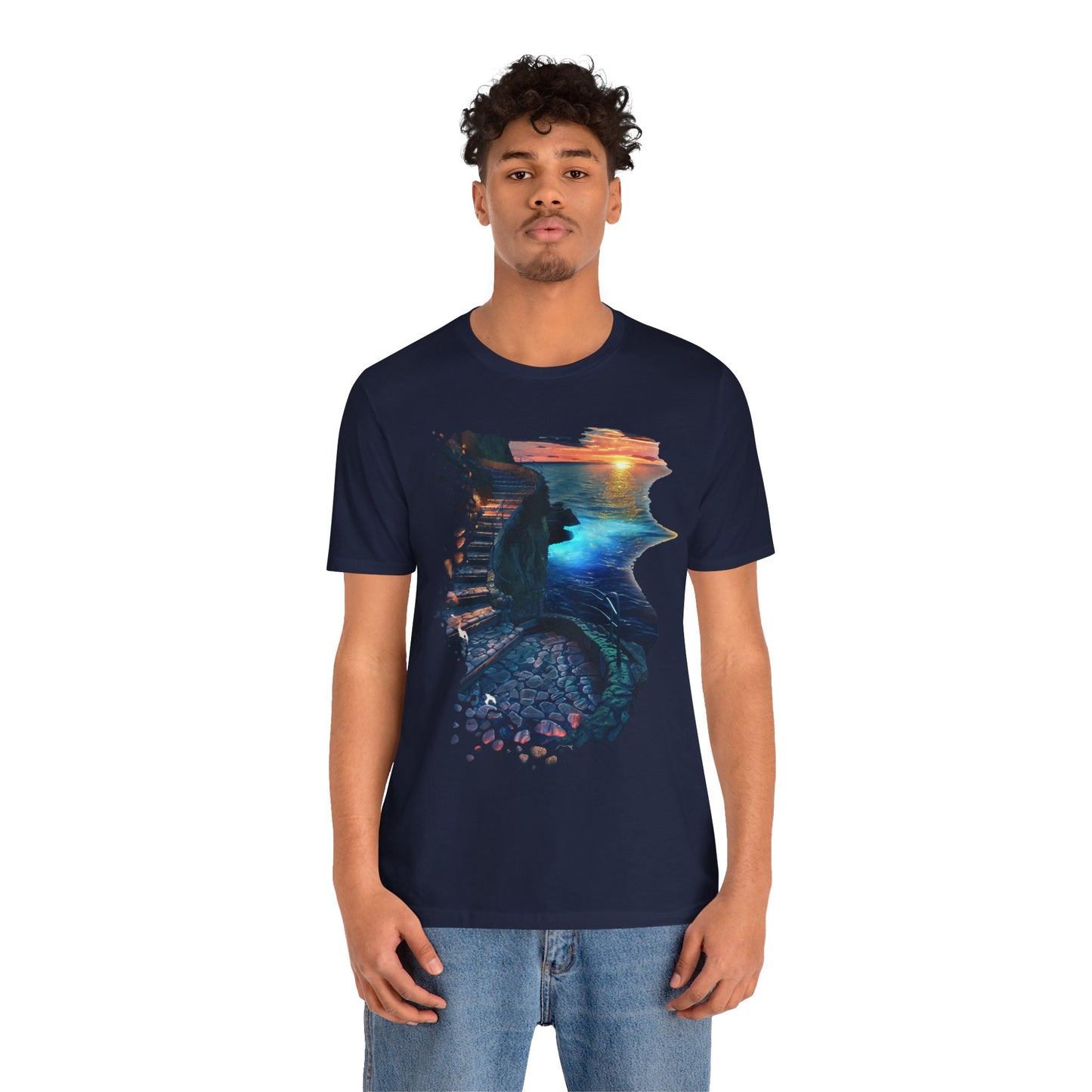 The Glowing Path Unisex Tee