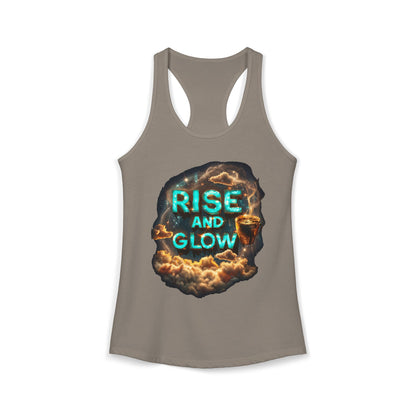 Rise And Glow Women's Ideal Racerback Tank
