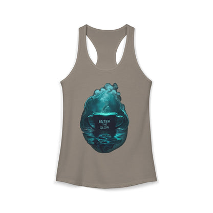 Enter The Glow Women's Ideal Racerback Tank