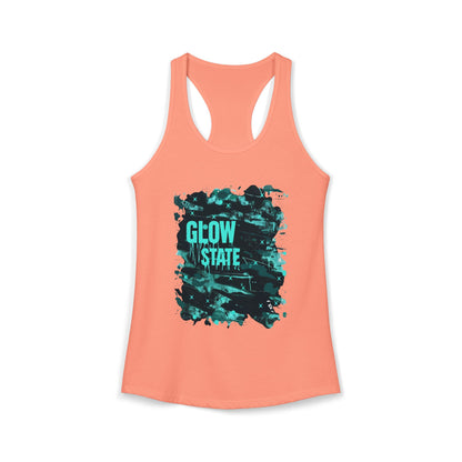 Glow State Women's Ideal Racerback Tank