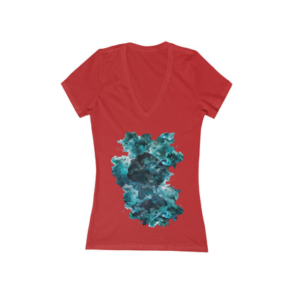 The Bright Mind Women's Deep V-neck Tee