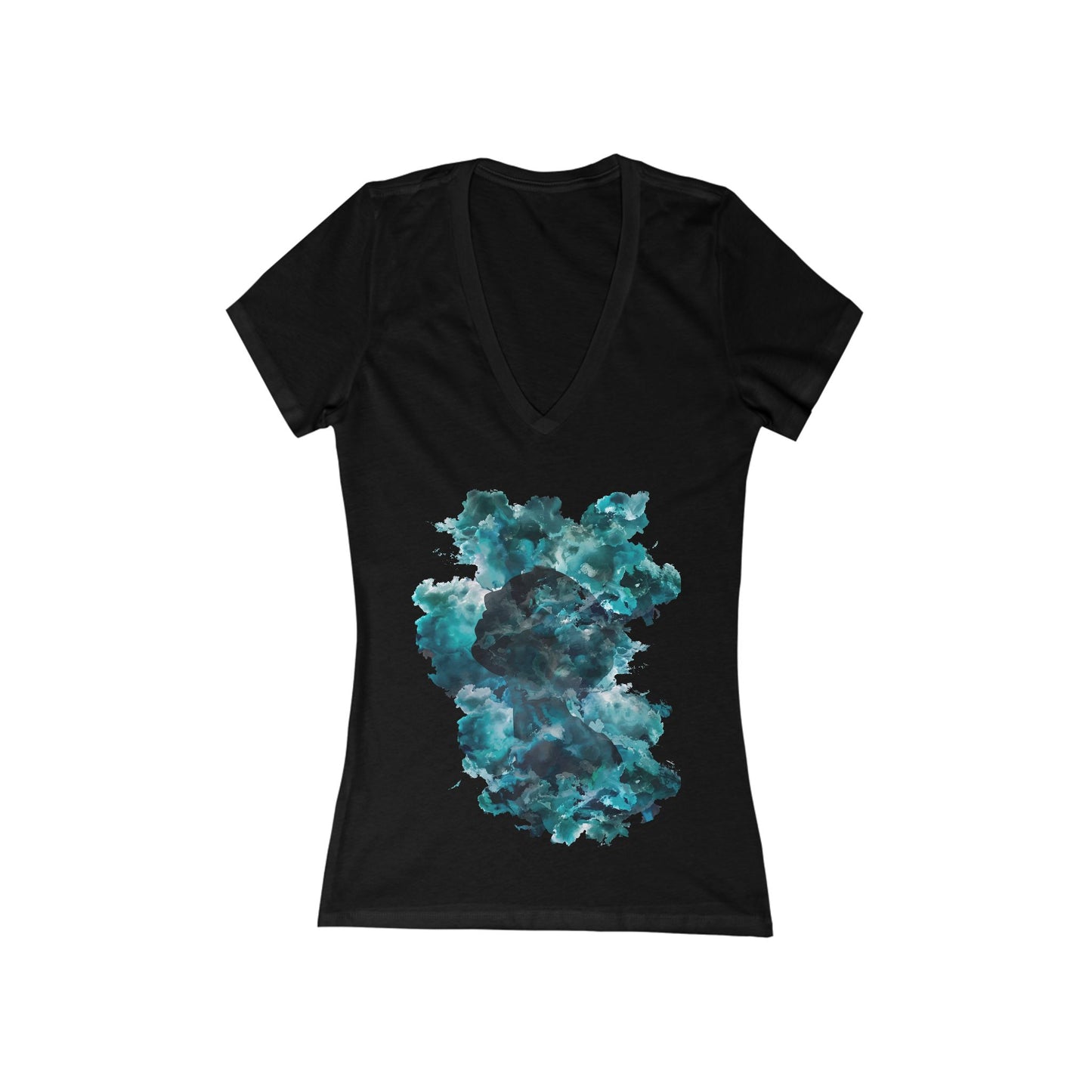 The Bright Mind Women's Deep V-neck Tee