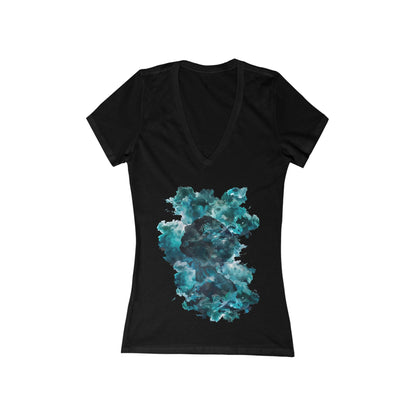 The Bright Mind Women's Deep V-neck Tee