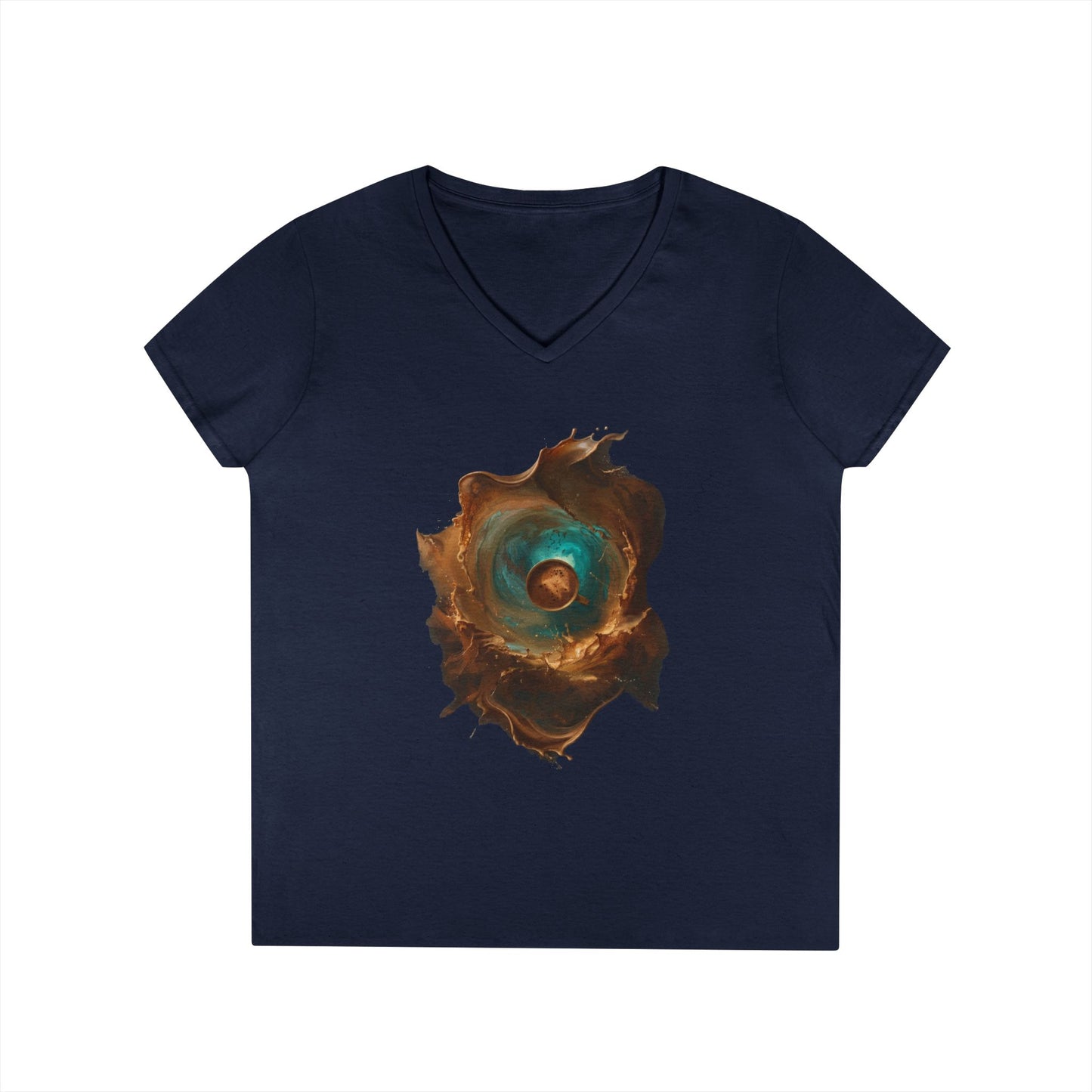 Rise And Glow Women's V-Neck Tee