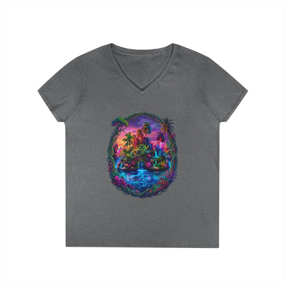 The Lightening Lake Women's V-Neck Tee