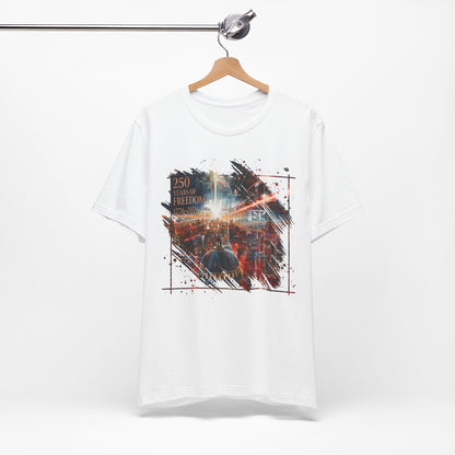 250 Years of Freedom 1776-2026 Independence Day USA Unisex Tee