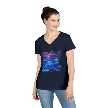 250 Years of Freedom 1776-2026 Independence Day USA Women's V-Neck Tee