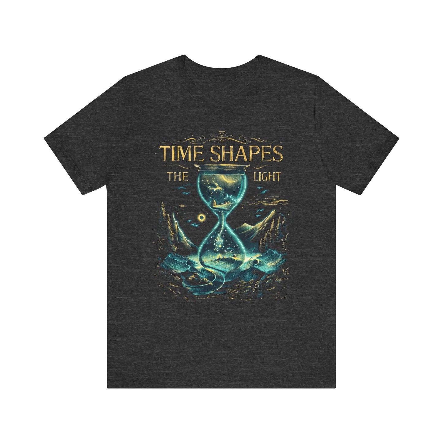 Time Shapes The Light Unisex Tee