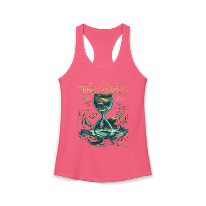 Time Shapes The Light Women's Ideal Racerback Tank