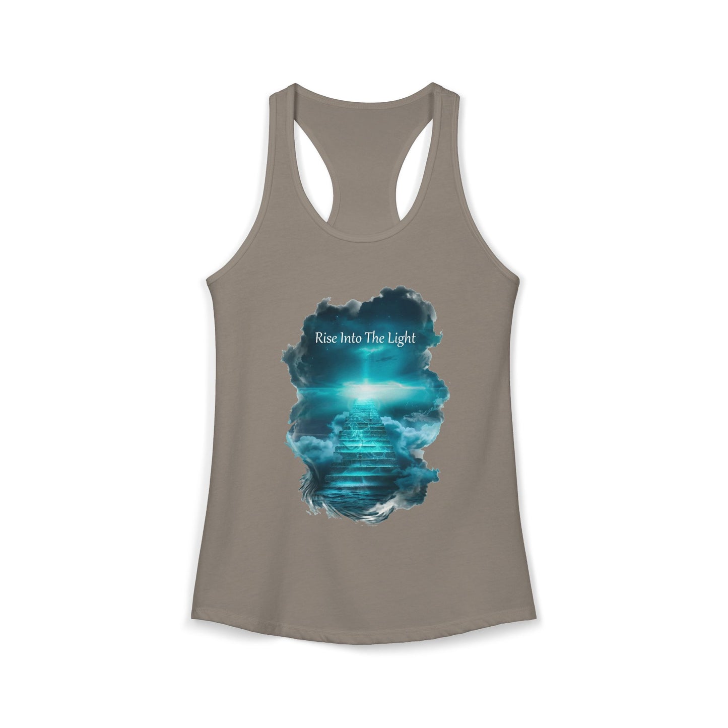 Rise Into The Light Women's Ideal Racerback Tank