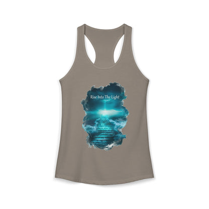 Rise Into The Light Women's Ideal Racerback Tank