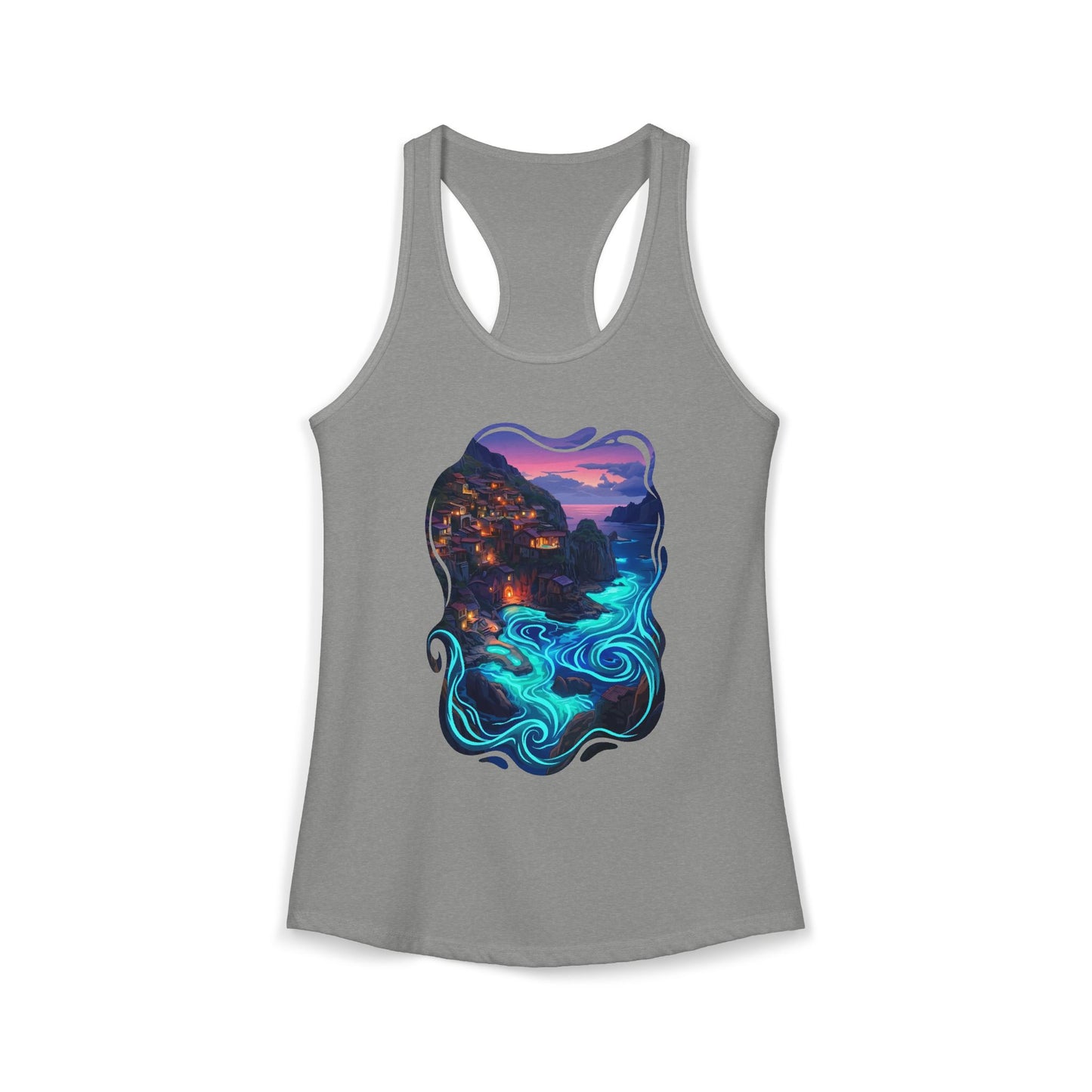 Light In The Sea Women's Ideal Racerback Tank