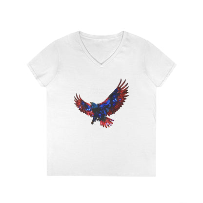 250 Years of Freedom 1776-2026 Independence Day USA Women's V-Neck Tee