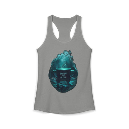 Enter The Glow Women's Ideal Racerback Tank