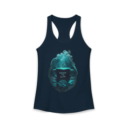 Enter The Glow Women's Ideal Racerback Tank