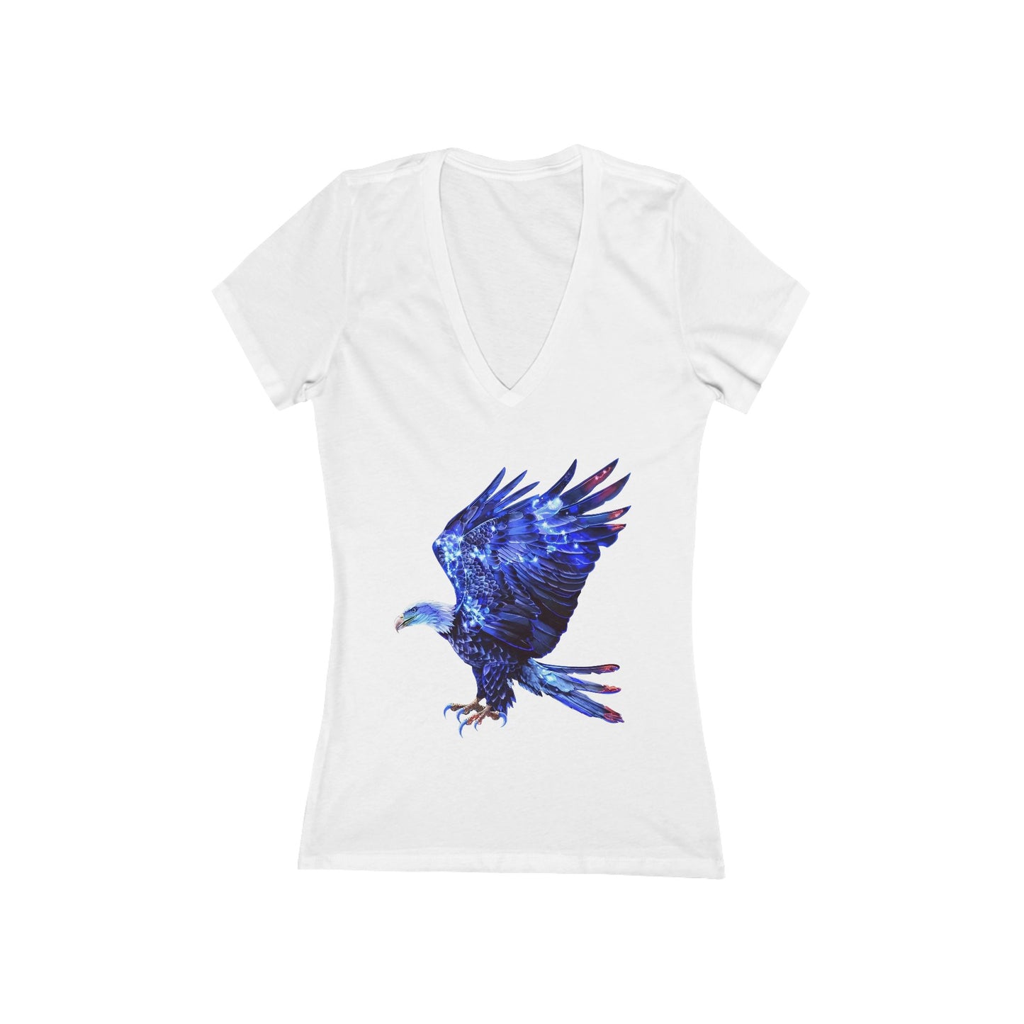 250 Years of Freedom Independence Day USA Women's Deep V-neck Tee