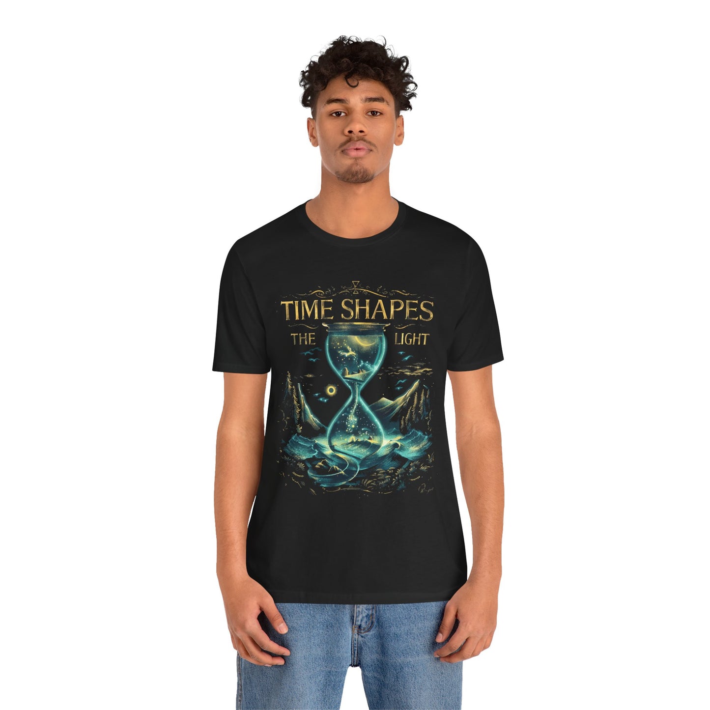 Time Shapes The Light Unisex Tee