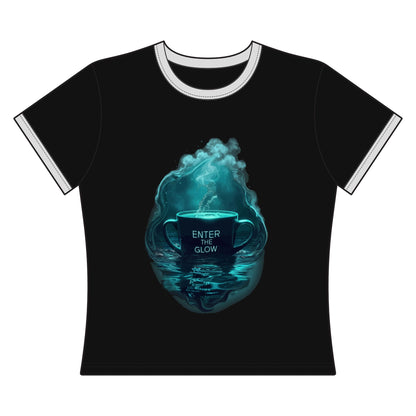 Enter The Glow Women's Ringer Tee