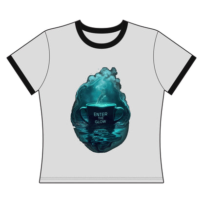Enter The Glow Women's Ringer Tee