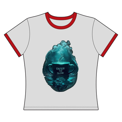 Enter The Glow Women's Ringer Tee