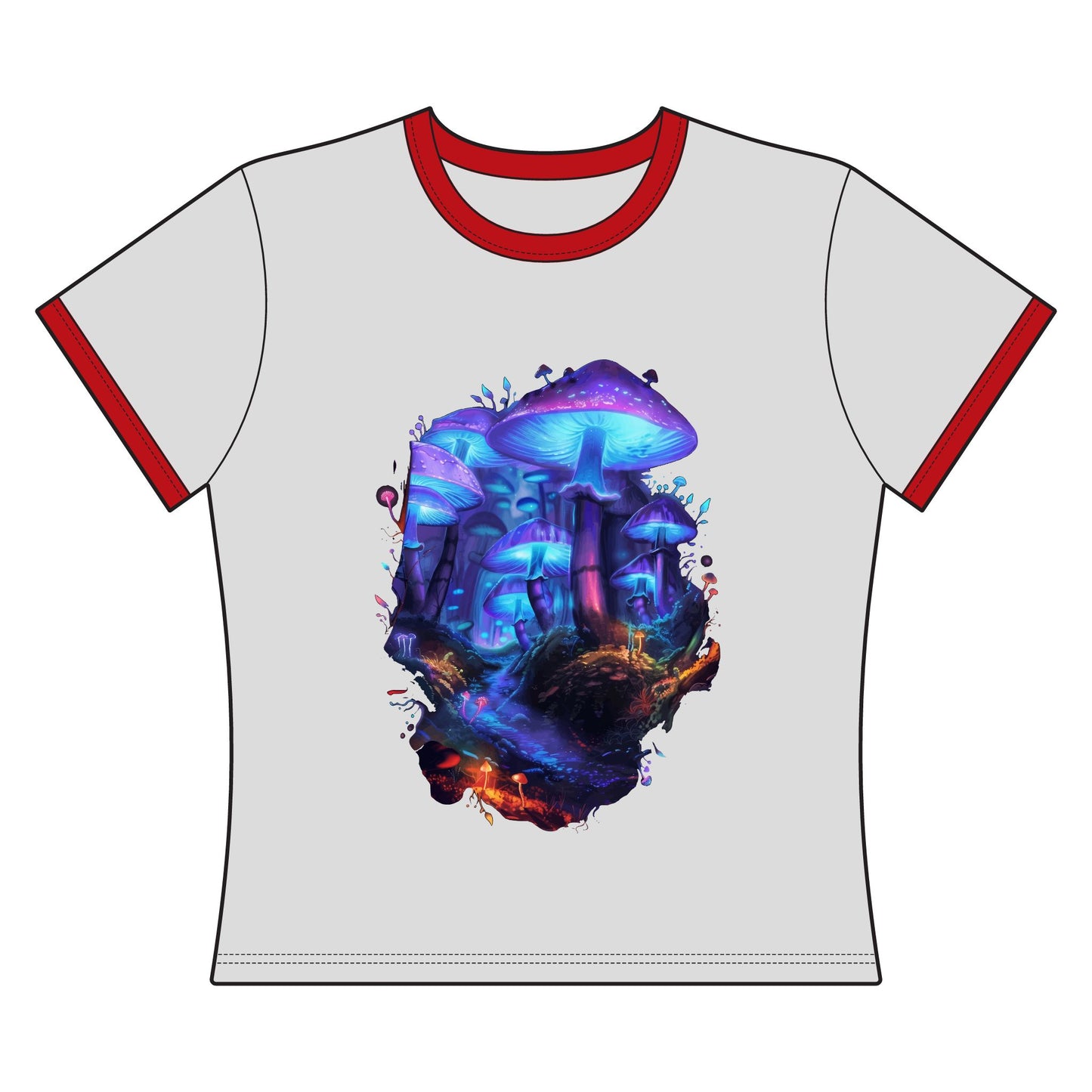 Spread the Light Women's Ringer Tee