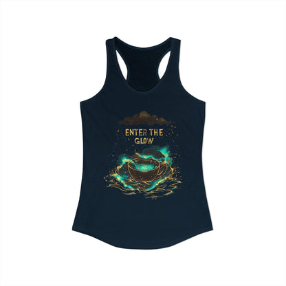 Enter The Glow Women's Ideal Racerback Tank