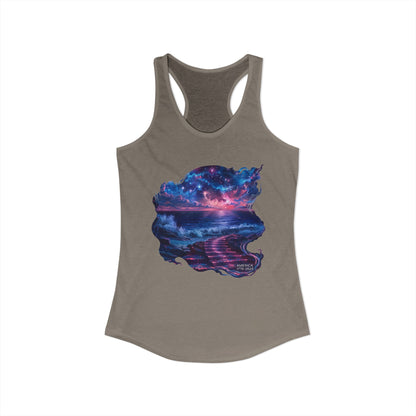250 Years of Freedom 1776-2026 Independence Day USA Women's Ideal Racerback Tank
