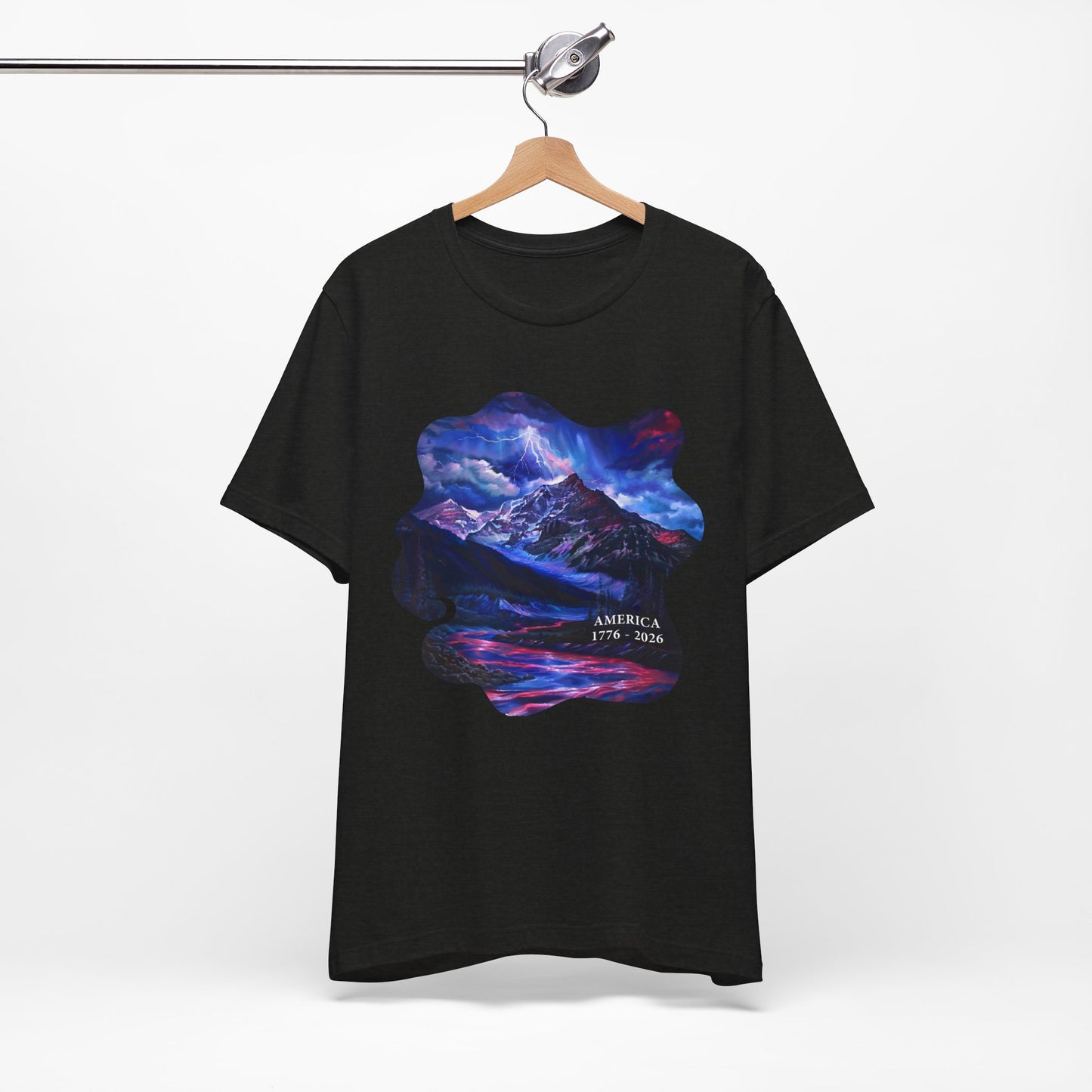 America 1776-2026 Independence Day USA Unisex Tee