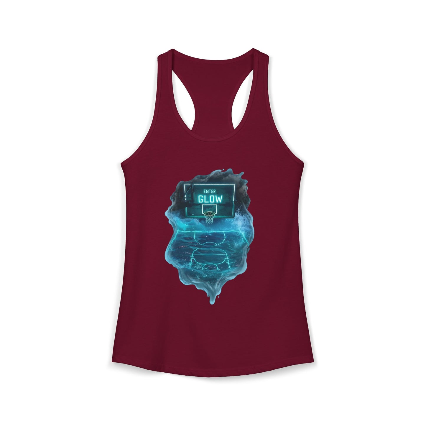 Enter The Glow Women's Ideal Racerback Tank