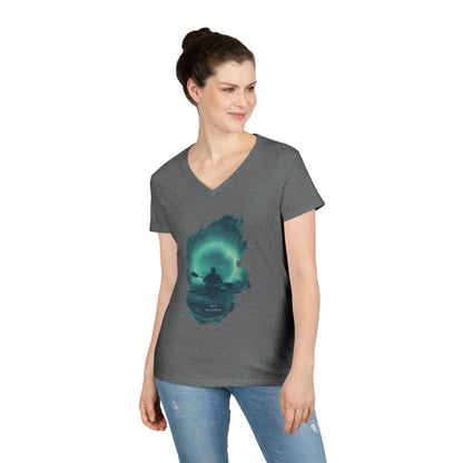 Into The Current Women's V-Neck Tee
