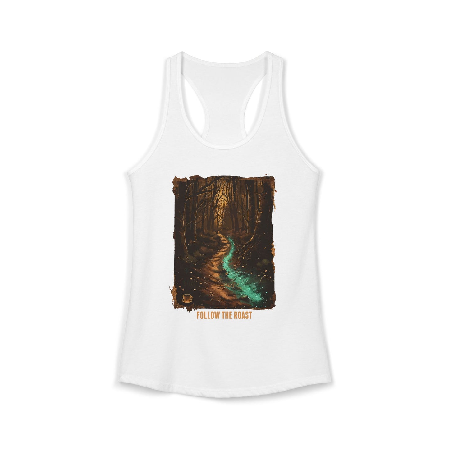 Follow The Roast Women's Ideal Racerback Tank
