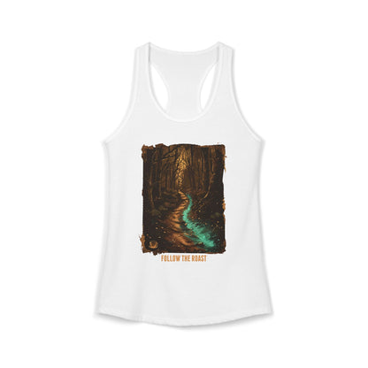 Follow The Roast Women's Ideal Racerback Tank