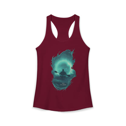 Into The Current Women's Ideal Racerback Tank