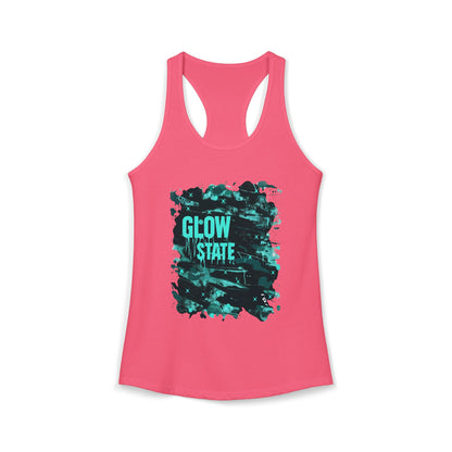Glow State Women's Ideal Racerback Tank