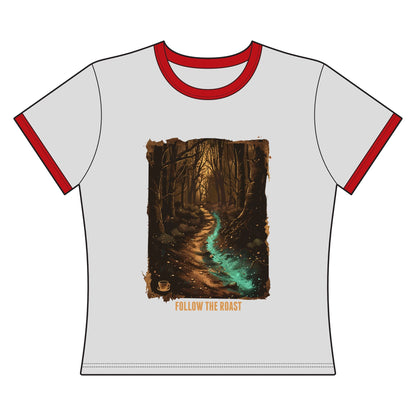 Follow The Roast Women's Ringer Tee