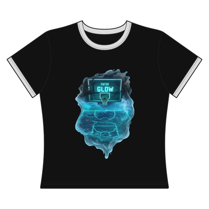 Enter The Glow Women's Ringer Tee