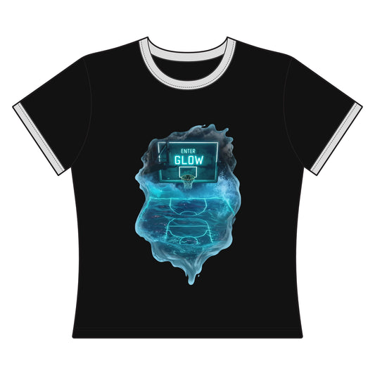 Enter The Glow Women's Ringer Tee