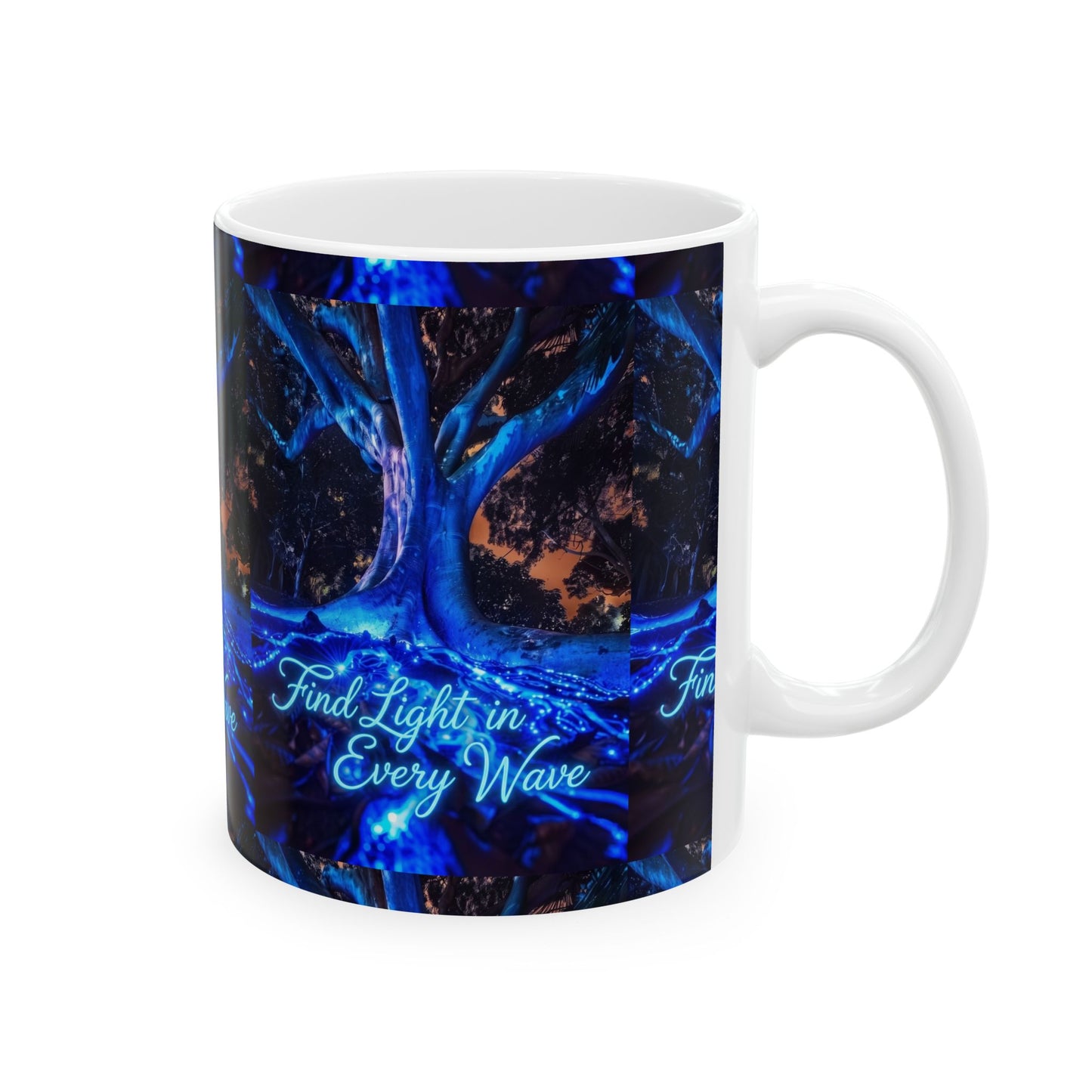 Find Light In Every Wave Ceramic Mug (11oz/15oz)