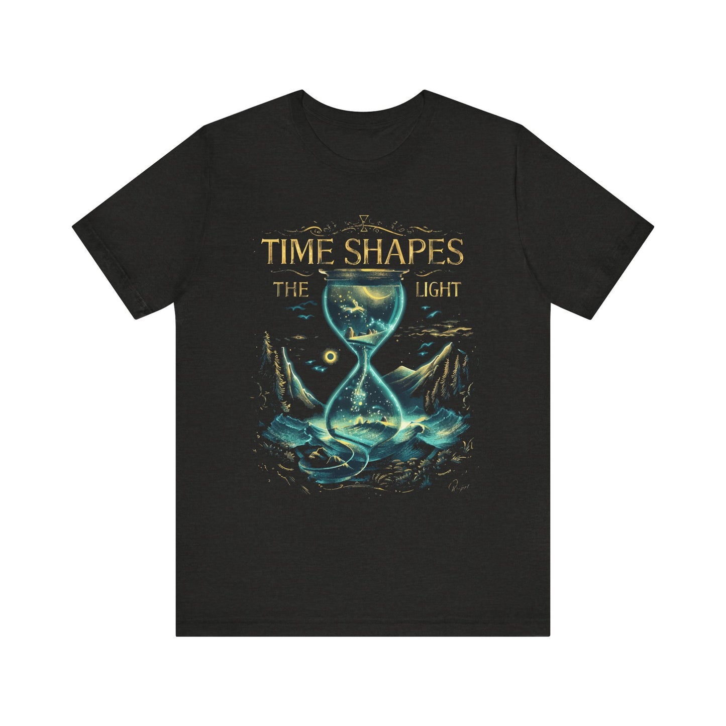Time Shapes The Light Unisex Tee