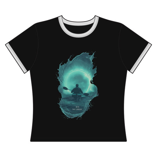 Into The Current Women's Ringer Tee
